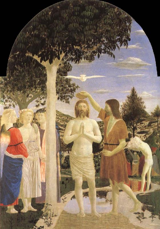 Piero della Francesca Christ-s baptism France oil painting art